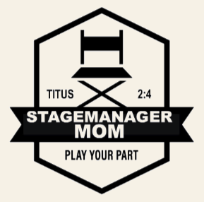 StageManagerMom badge — Play Your Part